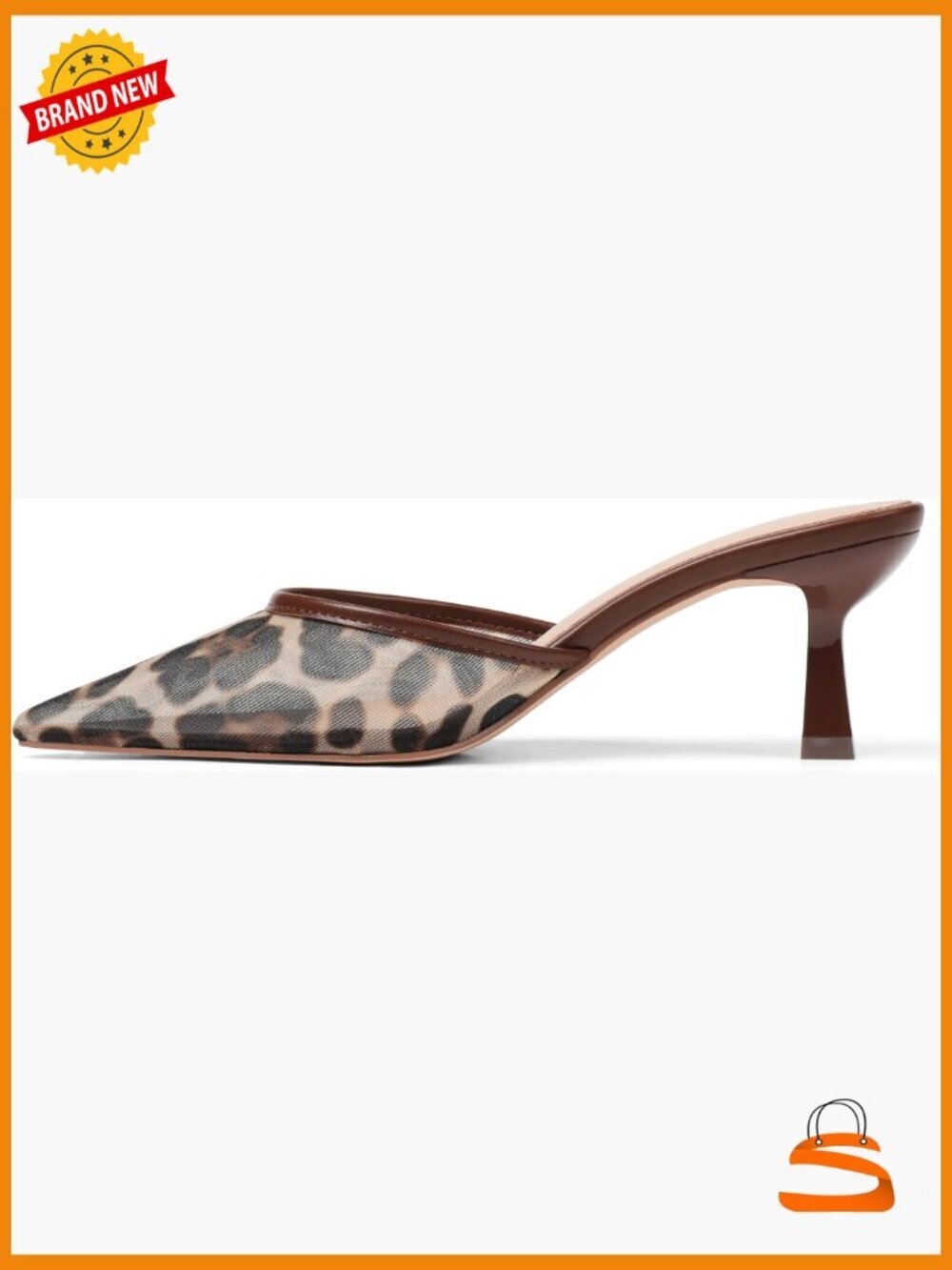 Kitten Heels Pointed Toe Stiletto Pumps Mules Slip On Slingback Dress Party